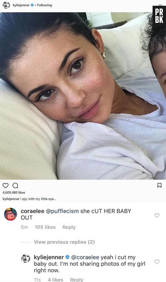 Kylie Jenner a décidé de ne plus montrer sa fille Stormi en photo