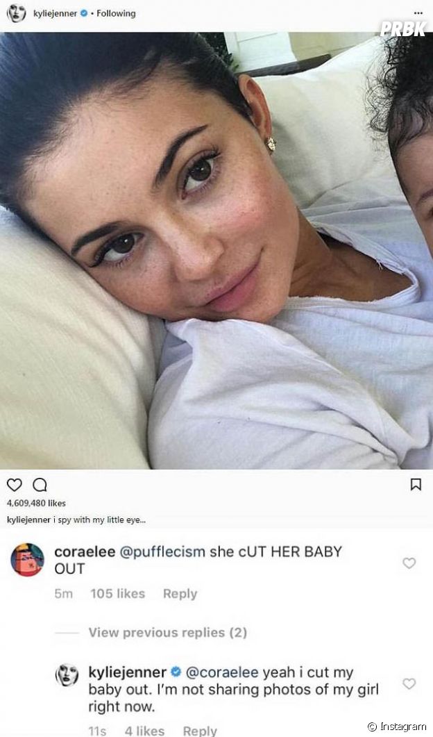 Kylie Jenner a décidé de ne plus montrer sa fille Stormi en photo