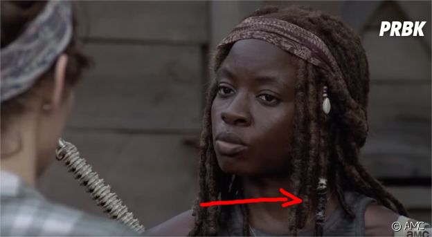 The Walking Dead saison 9 : découvrez l'hommage génial de Michonne à Carl