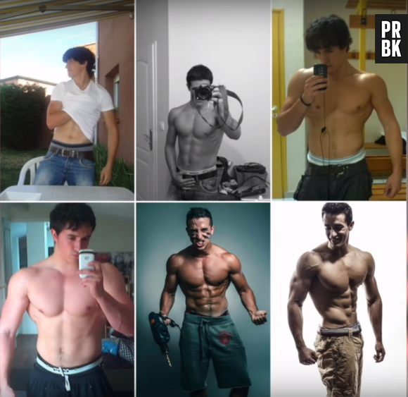 Tibo InShape dévoile sa transformation en 10 ans... et c'est impressionnant !