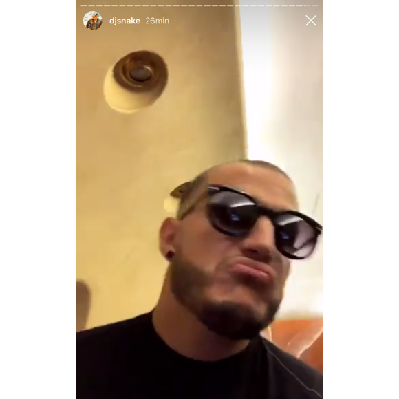 DJ Snake vainqueur aux NMA 2018 : il se rase la tête en direct sur Instagram story