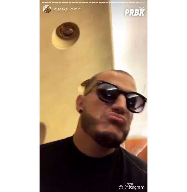 DJ Snake vainqueur aux NMA 2018 : il se rase la tête en direct sur Instagram story