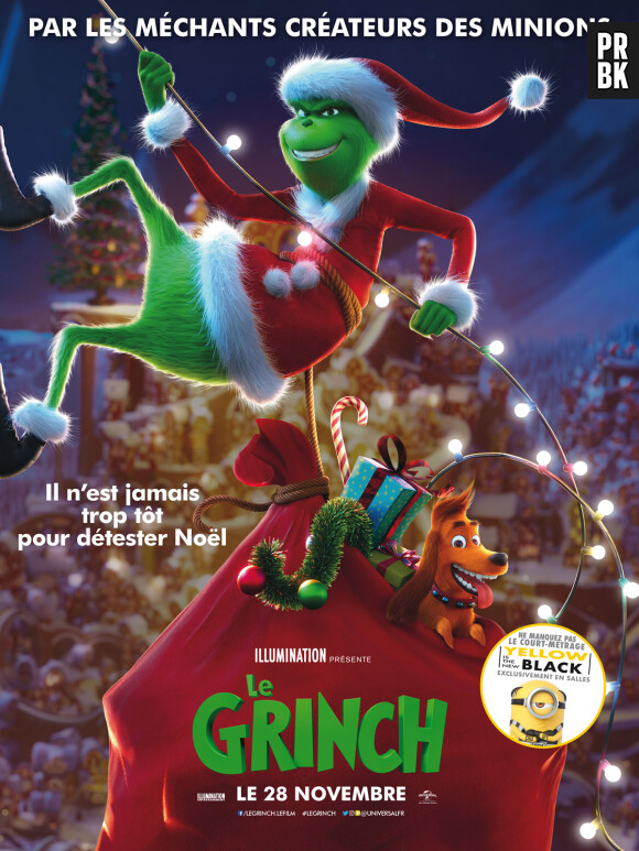Le Grinch actuellement au cinéma.