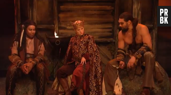 Game of Thrones : Jason Momoa fait revivre Khal Drogo dans le SNL