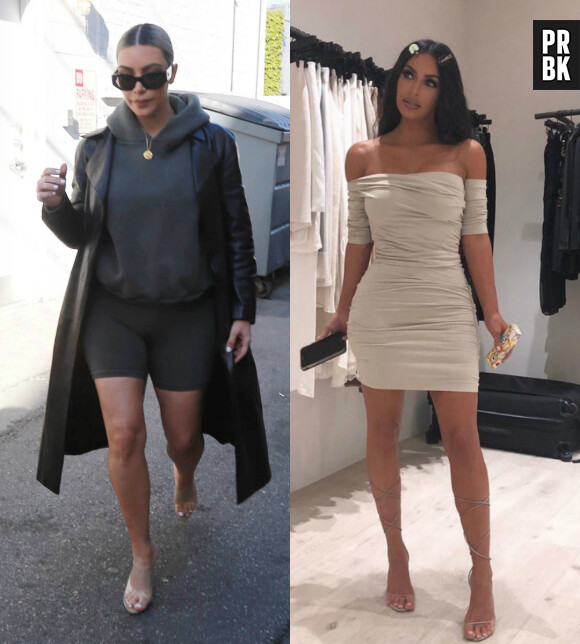 La transformation physique de Kim Kardashian en 2018.