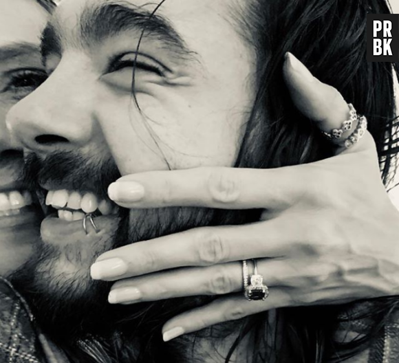 Tom Kaulitz (Tokio Hotel) et Heidi Klum fiancés : elle dévoile sa bague de fiançailles