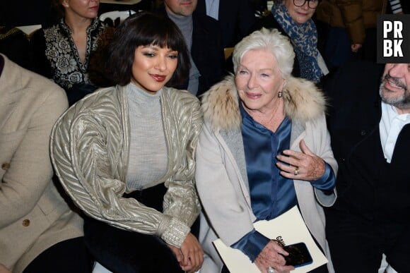 Kat Graham et Line Renaud au défilé Jean-Paul Gaultier Haute Couture printemps-été 2019.