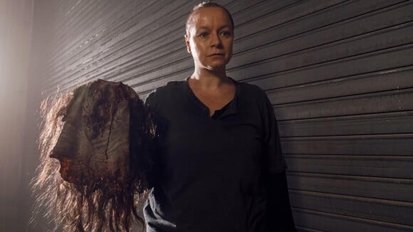 The Walking Dead saison 9 : Samantha Morton (Alpha) s'est vraiment rasée la tête pour le rôle