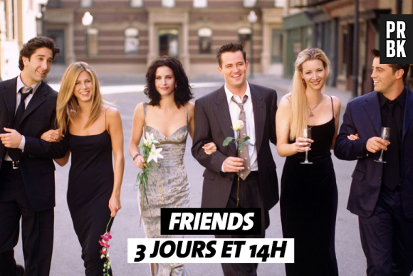 Combien de temps faut-il pour regarder Friends ?