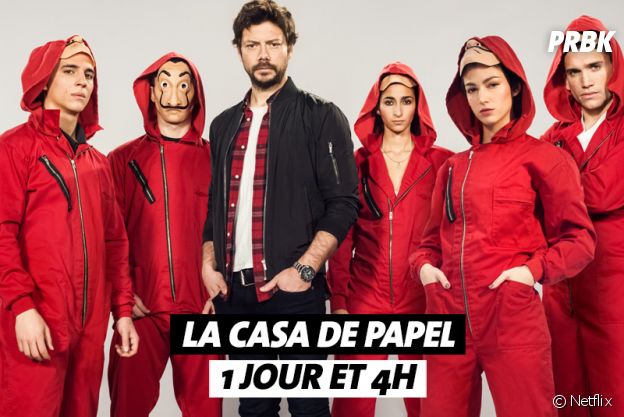 Combien de temps faut-il pour regarder La Casa de Papel ?