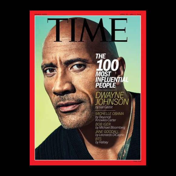 Dwayne Johnson dans le top 100 des personnalités les plus influentes du TIME pour 2019