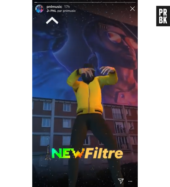 PNL lance un filtre Instagram inspiré de son clip "Au DD" !