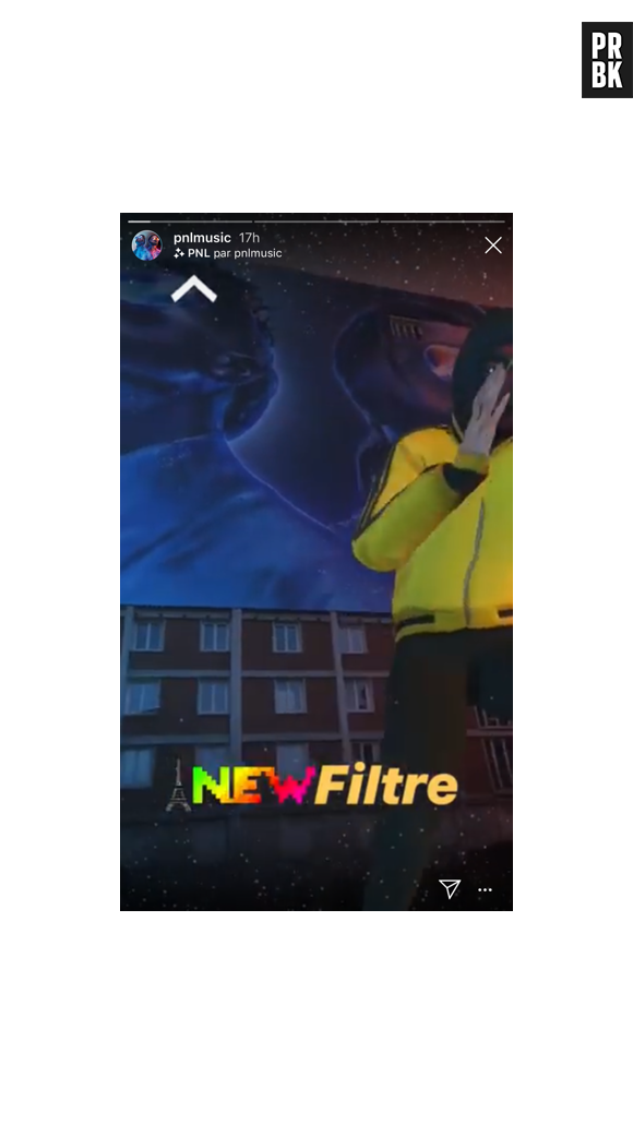 PNL lance un filtre Instagram inspiré de son clip "Au DD" !