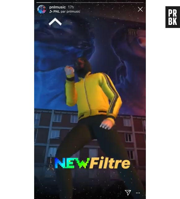 PNL lance un filtre Instagram inspiré de son clip "Au DD" !
