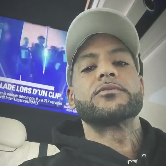 Booba réagit à la fusillade sur le tournage de son clip "Glaive"