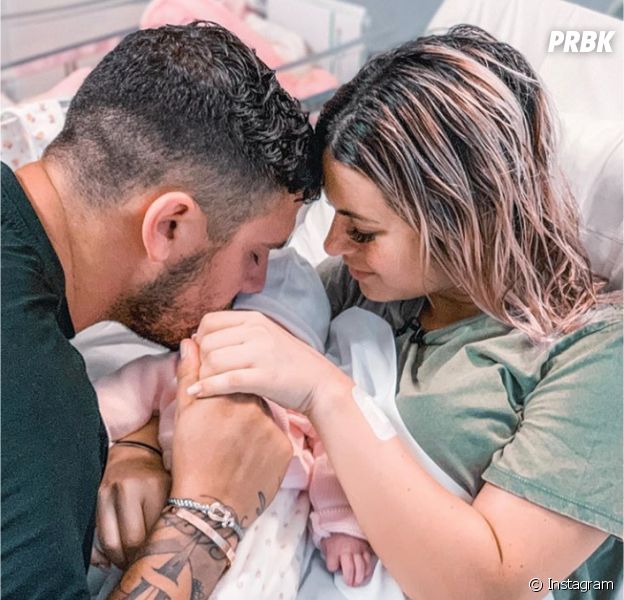 Carla Moreau et Kevin Guedj sont devenus les parents d'une petite Ruby le 1er octobre 2019