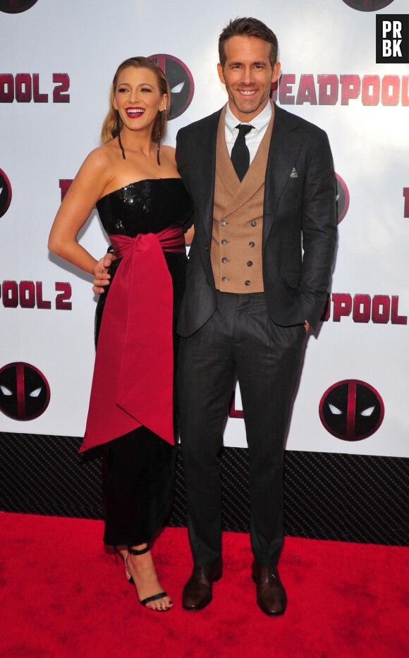 Blake Lively et Ryan Reynolds sur le tapis-rouge de l'avant-première de Deadpool 2