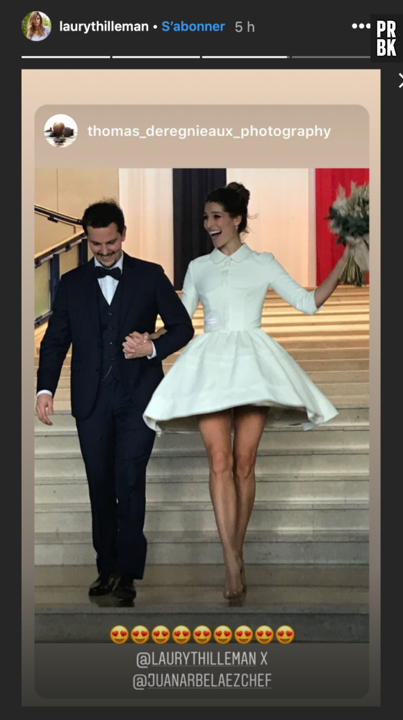 Laury Thilleman mariée à Juan Arbelaez, l'ancienne Miss France partage des photos et vidéos