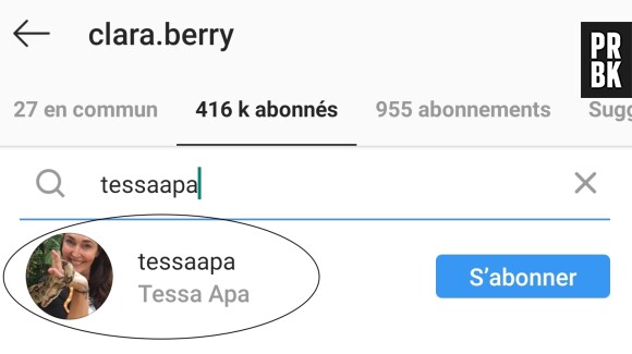 La mère de KJ Apa follow Clara Berry sur Instagram