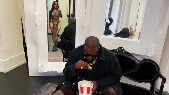 La virée de Kim Kardashian et Kanye West dans un KFC à Paris fait hurler les internautes