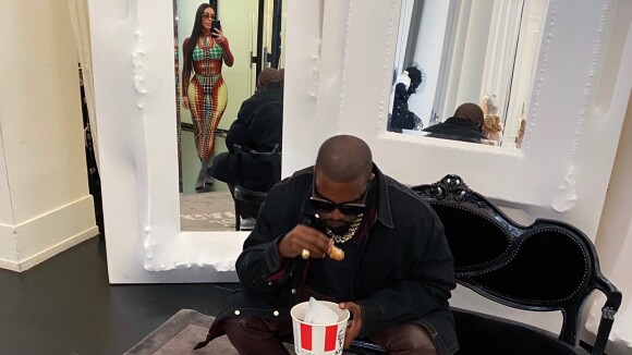 La virée de Kim Kardashian et Kanye West dans un KFC à Paris fait hurler les internautes