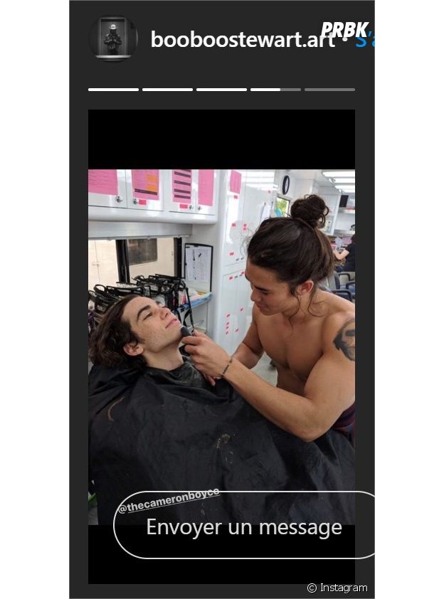 Booboo Stewart rend hommage à Cameron Boyce sur Intagram Stories pour les un an de sa mort