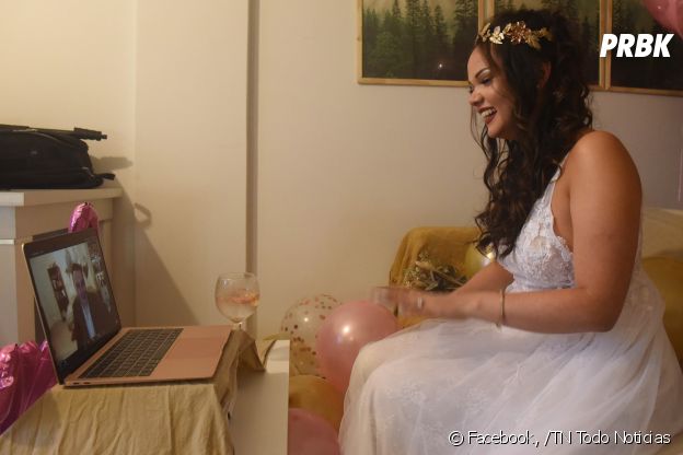Premier couple marié sur Zoom : Scott Marmon et Agustina Montefiori se sont dit "oui" à distance à cause du coronavirus