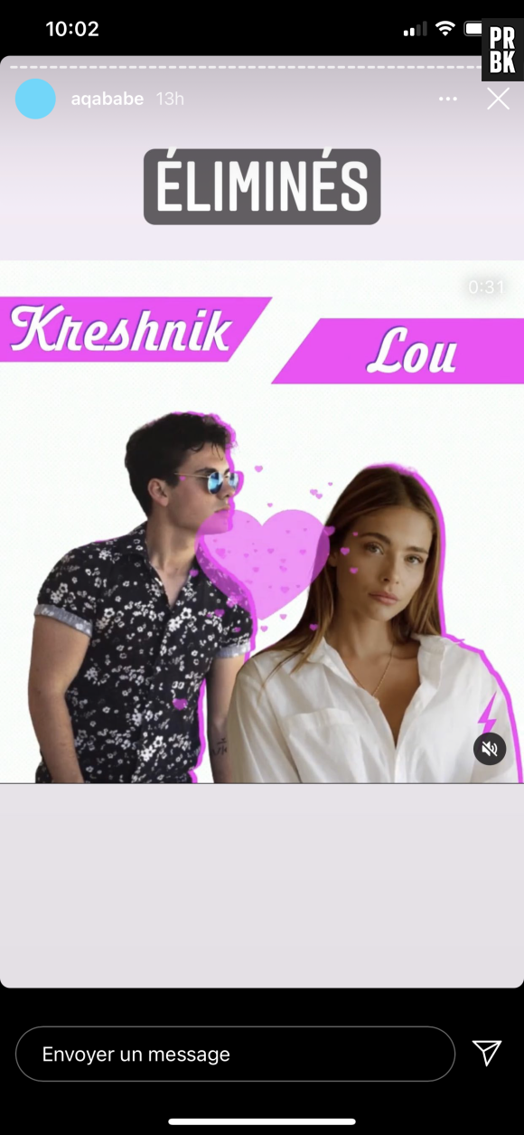 La Bataille des couples 3 : Lou (The Circle France) et Kreshnik éliminés ?