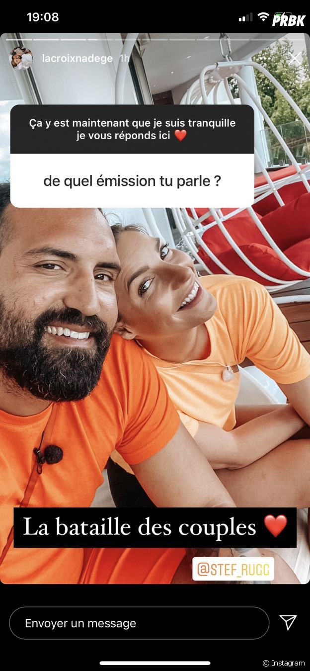 Nadège Lacroix confirme être au casting de La Bataille des couples 3 avec son chéri Stefano