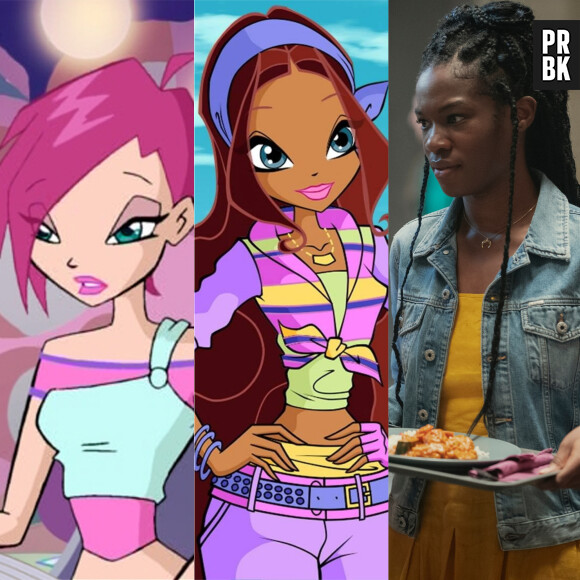 Les personnages de la série animée Winx Club VS les actrices qui jouent les personnages dans Destin : La Saga Winx, la série en live-action de Netflix