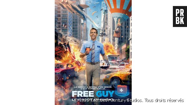 La bande-annonce du film Free Guy avec Ryan Reynolds, Jodie Comer, Joe Keery et Taika Waititi