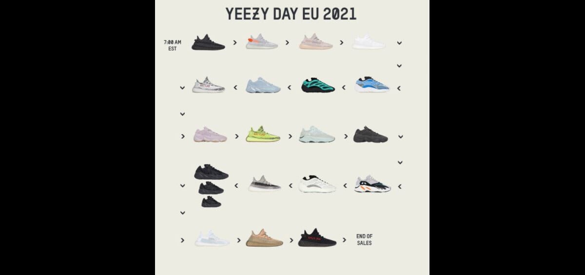 yeezy day 2021 europe