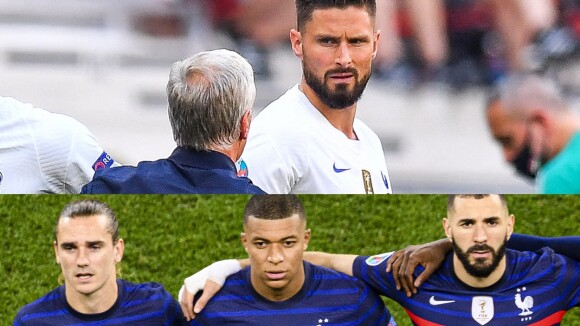 Equipe de France : Didier Deschamps clashe Olivier Giroud et défend Benzema et Mbappé après l'Euro