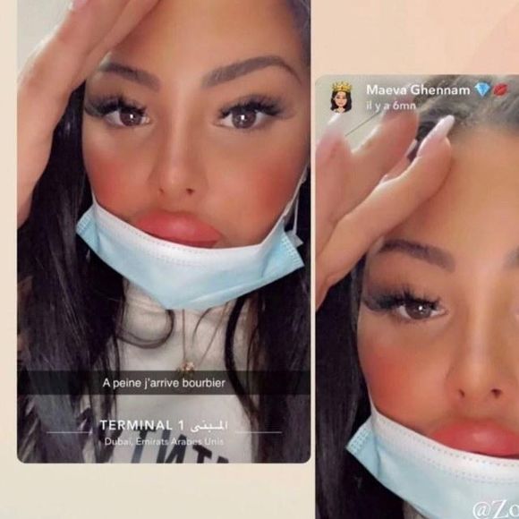 Maeva Ghennam arrêtée à l'aéroport de Dubaï pour des sextoys : la candidate des Marseillais VS Le Reste du Monde 6 a supprimé le post en story