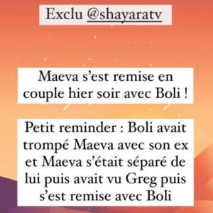 Maeva Ghennam et Booba ont-ils couché ensemble ? La candidate des Marseillais aurait en fait rejoint son ex Boli