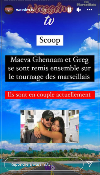 Maeva Ghennam et Greg Yega de nouveau en couple ? Ils se seraient remis ensemble sur le tournage des Marseillais au Mexique.