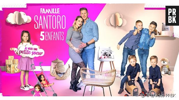 Amandine Pellissard (Familles nombreuses, la vie en XXL) dans une interview vidéo pour PRBK. La famille Santoro va faire son grand retour dans l&#039;émission de TF1 !