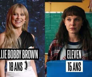 Stranger Things saison 4 : l'âge des acteurs vs celui des personnages - Millie Bobby Brown