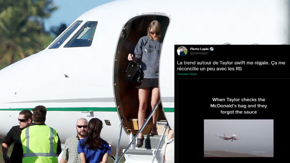 Taylor Swift "star la plus pollueuse" : les meilleurs tweets qui nous ont fait rire !