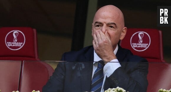 Ce mec n'a aucune face" : ce geste du président de la FIFA à la Coupe du monde au Qatar fait hurler les internautes
