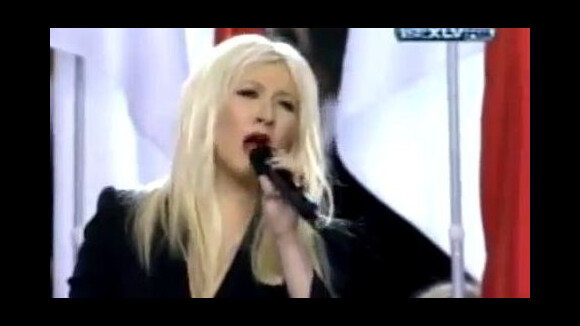 Christina Aguilera ... Huée au Superbowl pour une erreur de paroles sur l’hymne américain