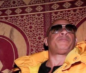 Exclusif - Vin Diesel à la soirée du 38ème anniversaire de French Montana à Hidden Hills, le 9 novembre 2022.  Exclusive - Actor Vin Diesel attends French Montana's star-studded private birthday party in Hidden Hills. 
