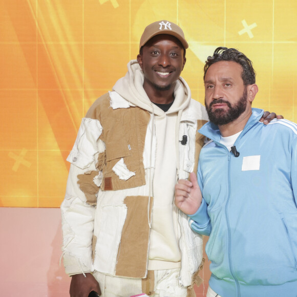 Exclusif - Ahmed Sylla, Cyril Hanouna - Sur le plateau de l’émission TPMP (Touche Pas à Mon Poste) présentée en direct par C.Hanouna et diffusée sur C8 - Paris le 27/09/2022 - © Jack Tribeca / Bestimage 