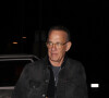 Exclusif - Tom Hanks et sa femme Rita Wilson sont allés dîner au restaurant Giorgio Baldi à Santa Monica. Le 30 janvier 2023  Santa Monica, CA - EXCLUSIVE - Tom Hanks and Rita Wilson brave the LA rain as they are seen exiting Italian establishment Giorgio Baldi after grabbing dinner with friends in Santa Monica. The foursome dined for almost 2 hours at the restaurant. Tom and Rita were seen hugging and saying goodbye to their double dinner date. Pictured: Tom Hanks, Rita Wilson 