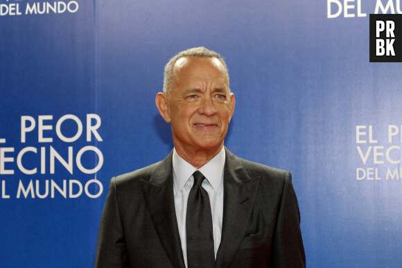 Tom Hanks à la première du film "Thanks a Man Called Otto" à Madrid, le 12 décembre 2022.  Premiere of the film "Thanks a Man Called Otto" in Madrid, December 12, 2022. 