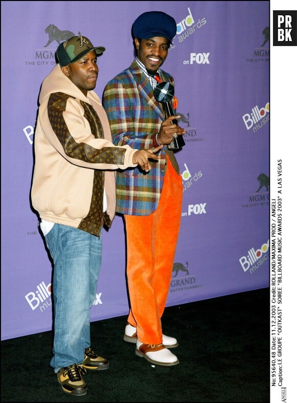 Dans les années 1990, ils font partie des pionniers du hip-hop.
LE GROUPE "OUTKAST" SOIREE "BILLBOARD MUSIC AWARDS 2003" A LAS VEGAS