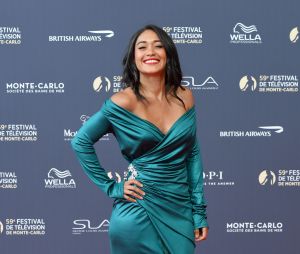 Joséphine Jobert durant la soirée d'ouverture du 59ème Festival de Télévision de Monte Carlo à Monaco le 14 juin 2919.© Bruno Bebert / Bestimage


