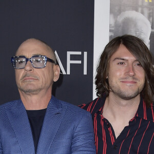 Robert Downey Jr. et Indio Falconer Downey - Projection du film "Sr" lors du festival AFI à Hollywood, le 4 novembre 2022.