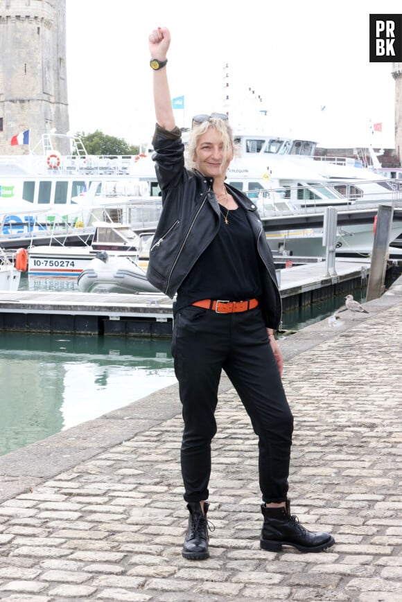 Corinne Masiero - Photocall de la série "Boomerang" lors du Festival de la Fiction de La Rochelle. Le 18 septembre 2021 © Jean-Marc Lhomer / Bestimage