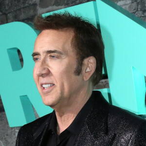 Nicolas Cage à la première du film "Renfield" à New York, le 28 mars 2023. Celebrities at the premiere of "Renfield" in New York. March 28th, 2023.